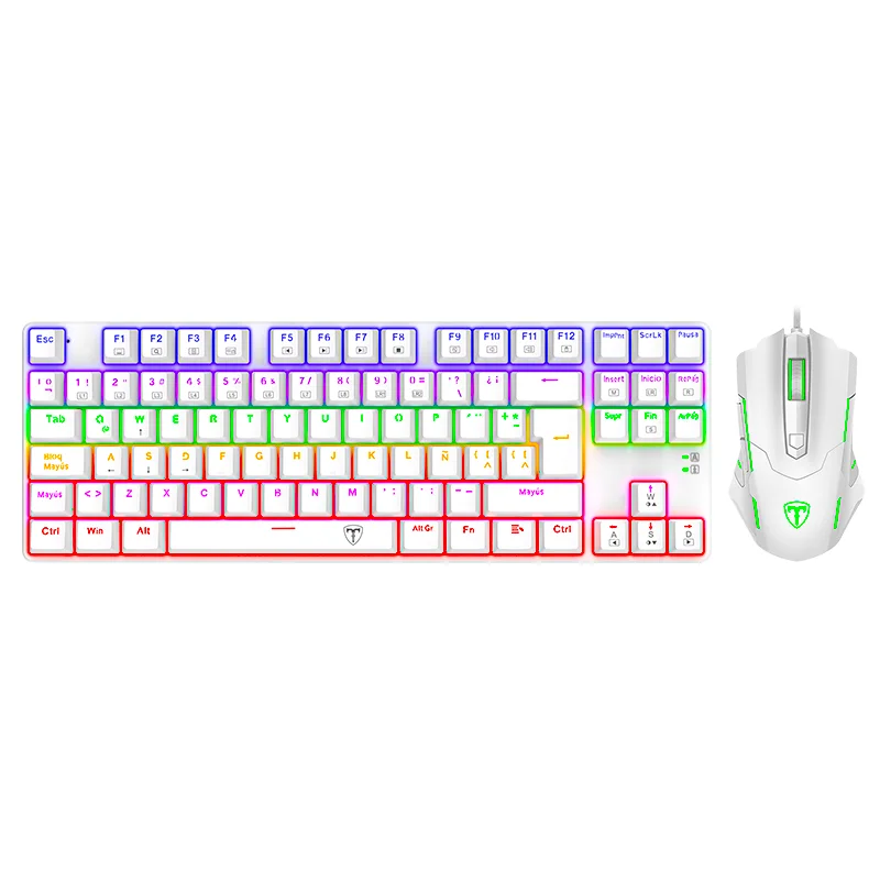 Combo T-Dagger Advance Force TGS005 – Teclado Mecánico + Mouse RGB